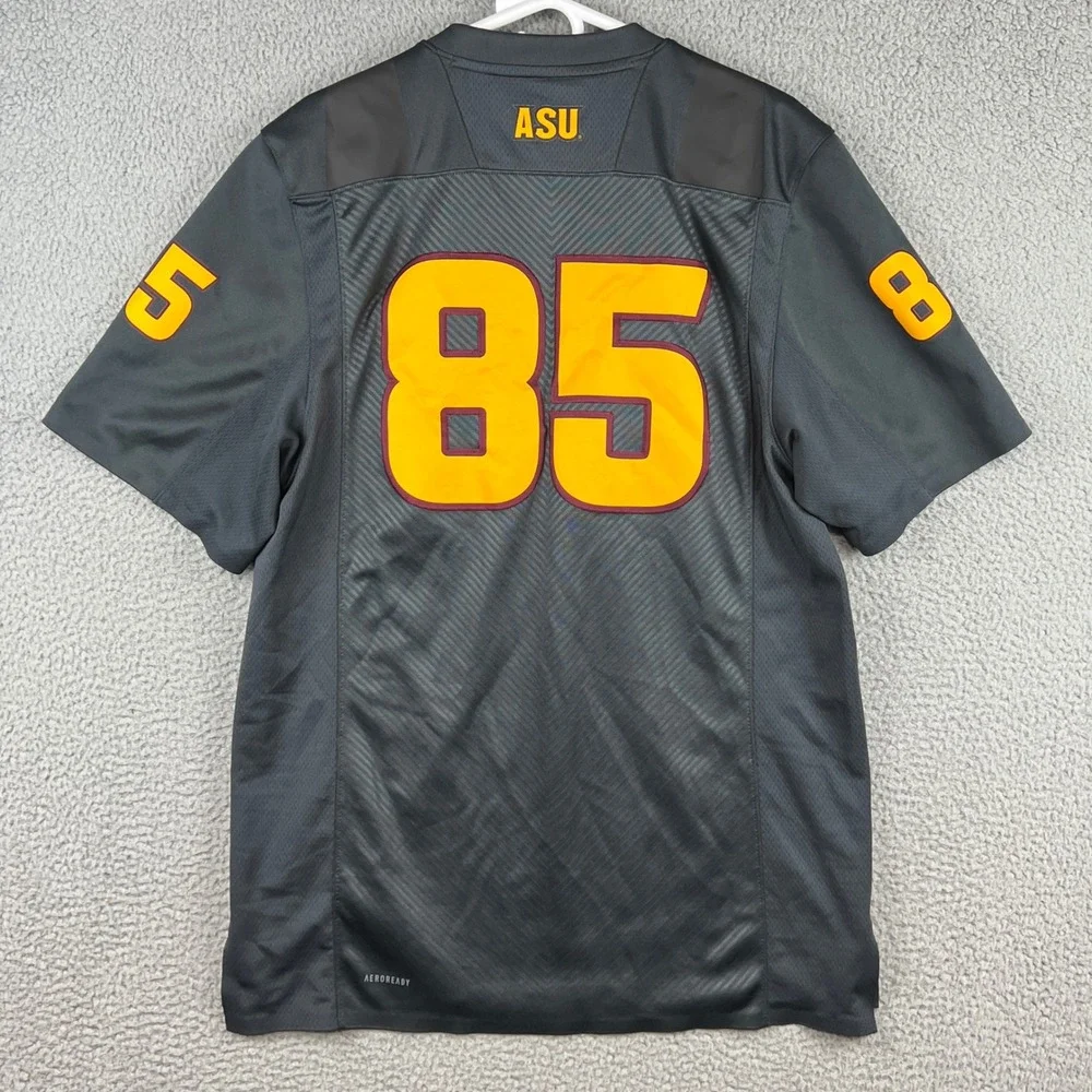 Adidas Arizona State ASU Sun Devils Football Alternative Jersey 85 Mens L FT1567